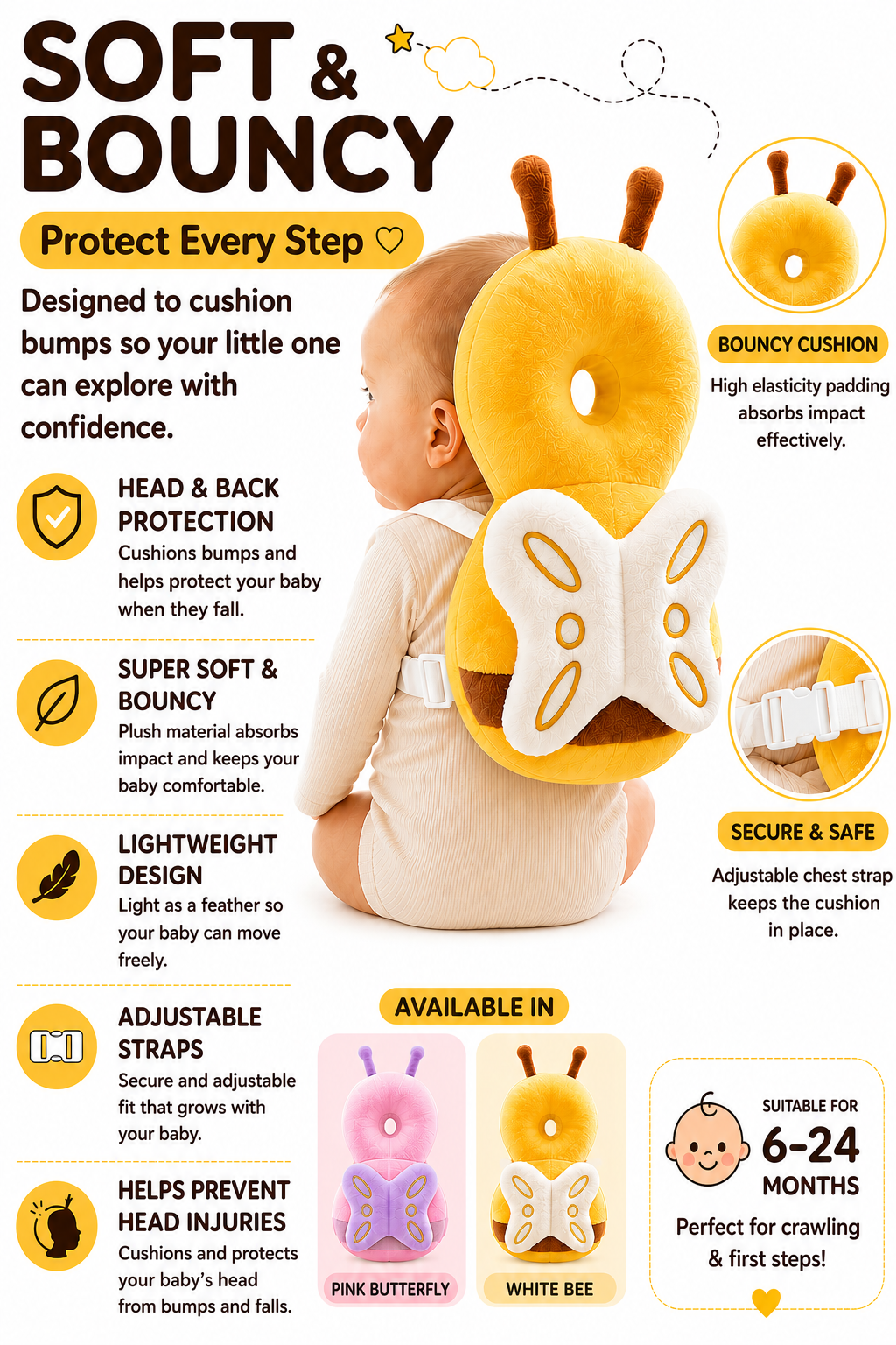 ParentHub™ SafeFall Pillow